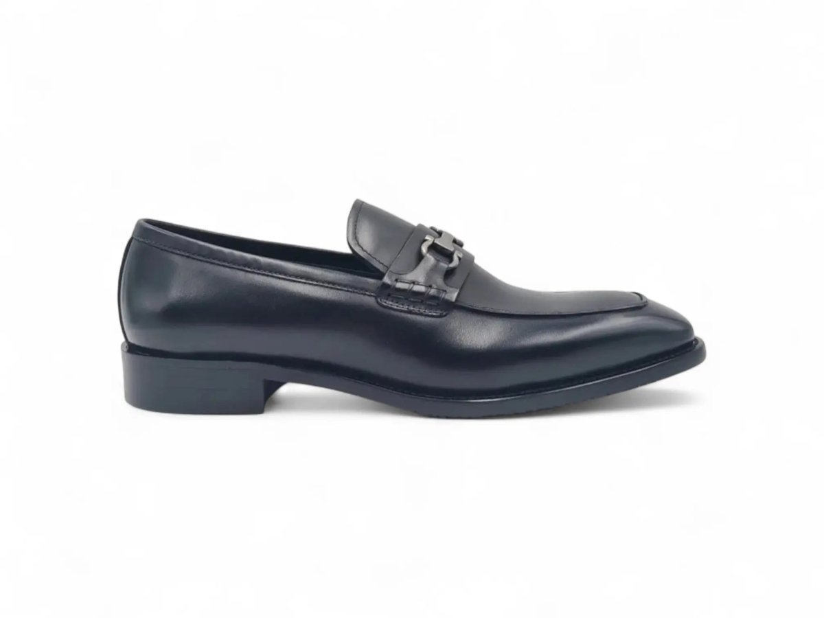 Horsebit Buckle Loafer Calf Leather Timeless Ks509 - 38 Shoes by Carrucci Shoes – Don't Panic Shoes