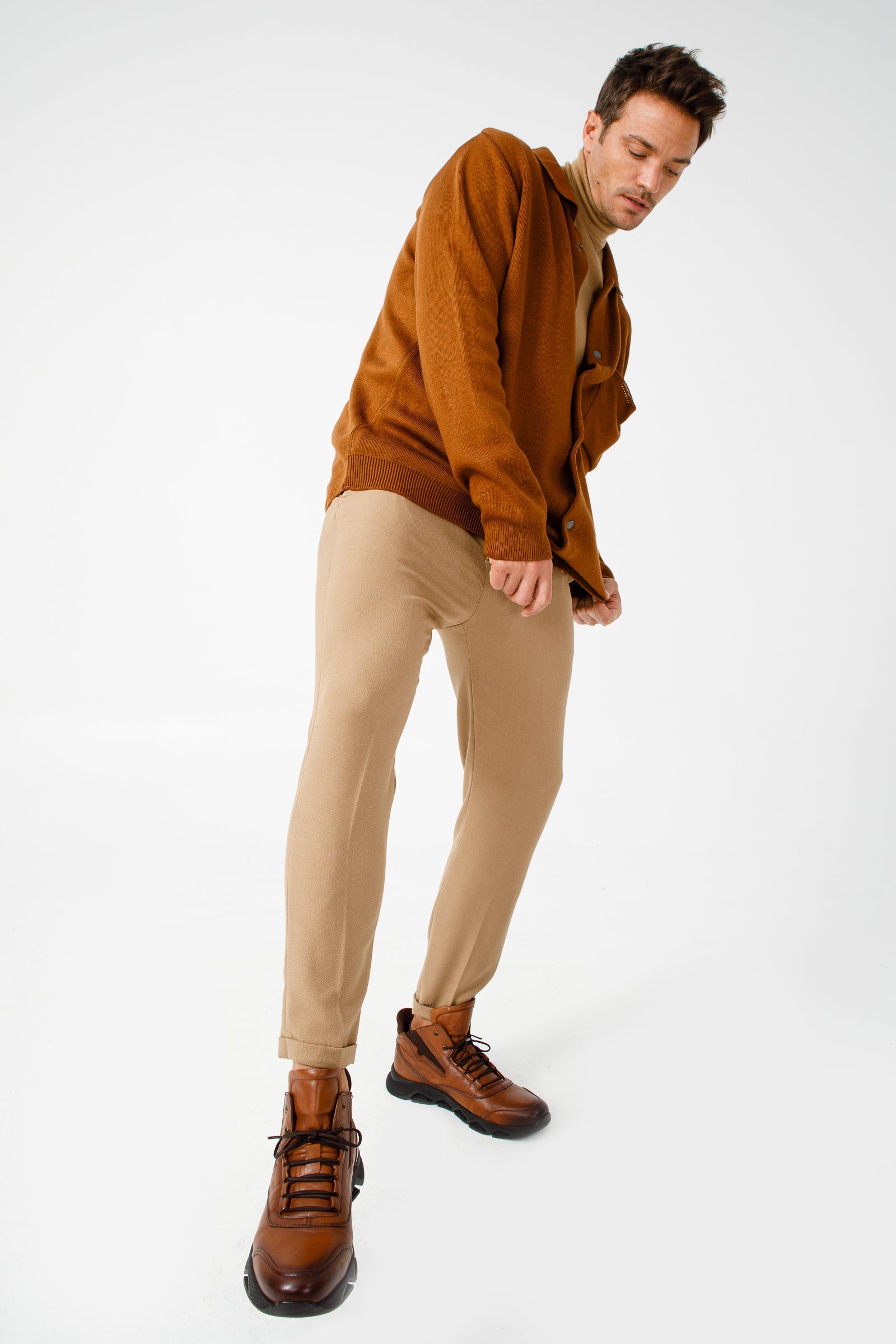 The Montana Tan Leather Casual Men Boot Final Sale!