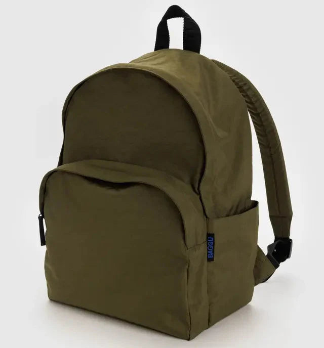 Baggu Large Nylon Backpack - Seaweed