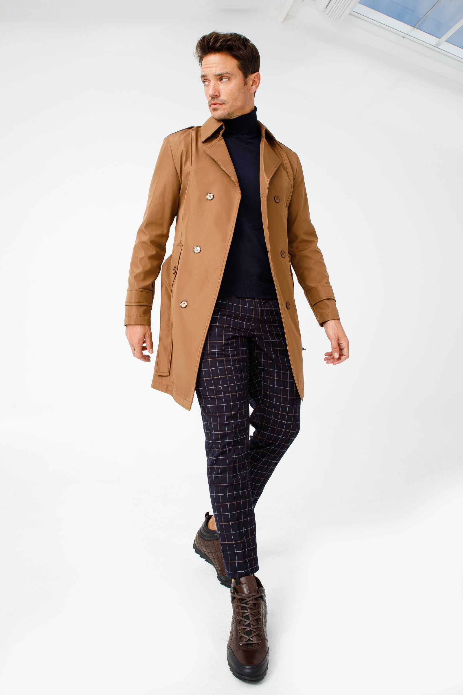 The Riga Brown Leather Casual Lace-Up Men Boots Final Sale!