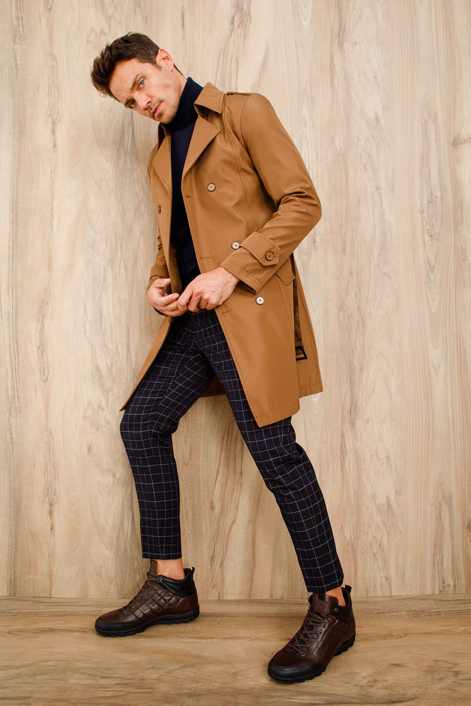 The Riga Brown Leather Casual Lace-Up Men Boots Final Sale!