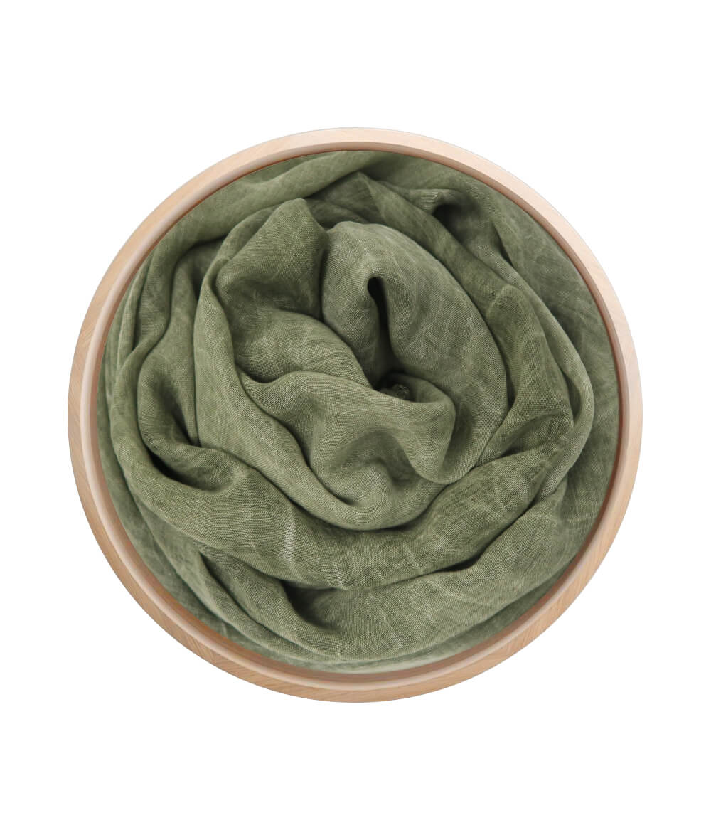 Innbamboo The Original Bamboo Scarf Solid Dark Green 15 Bamboo Scarves by Mar Soreli – Don't Panic Shoes