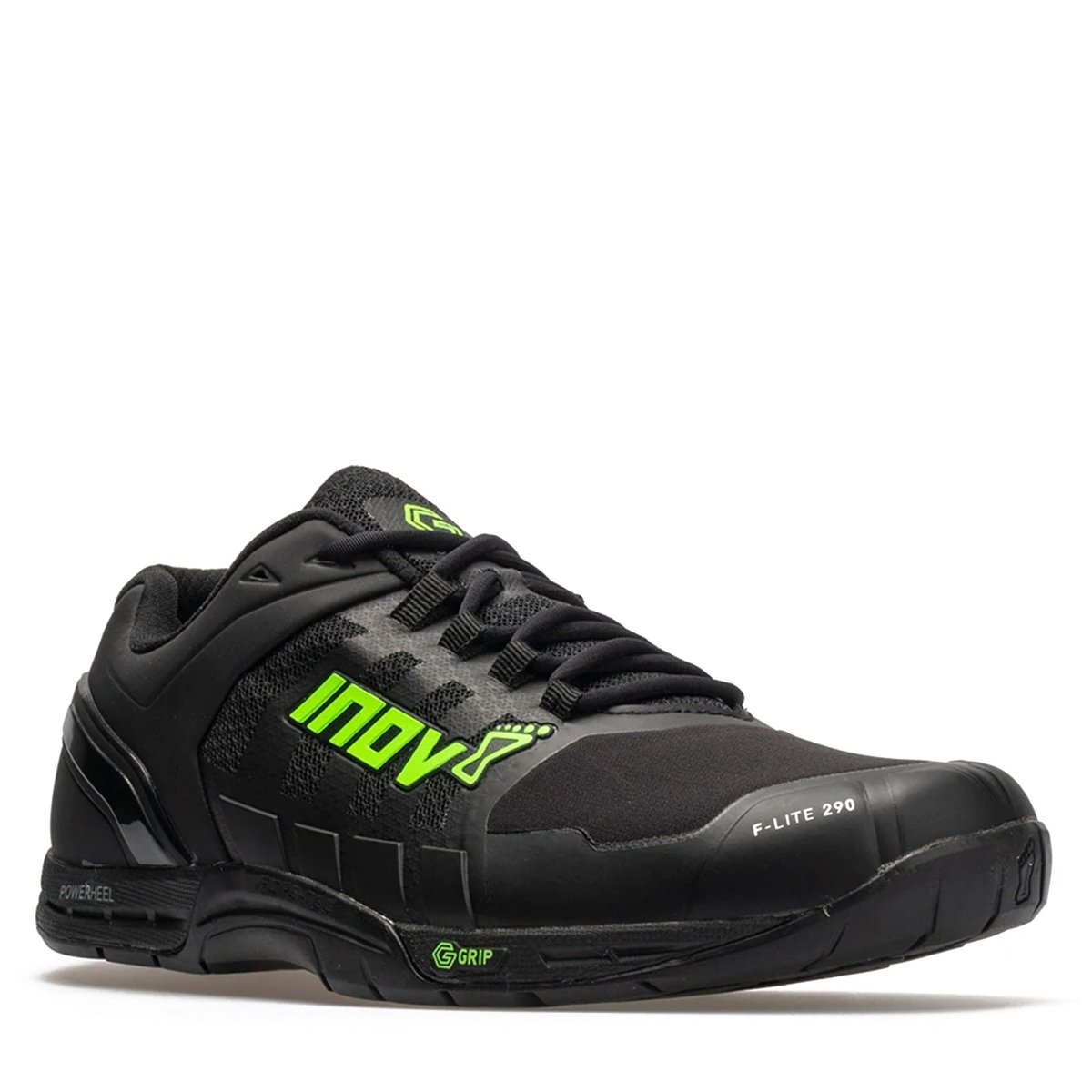 Inov - 8 F Lite G 290 Men’S Lightweight Training Trail Shoes Black Green 000783 - Bkgr - S - 01 Footwear by Inov - 8 – Don't Panic Shoes