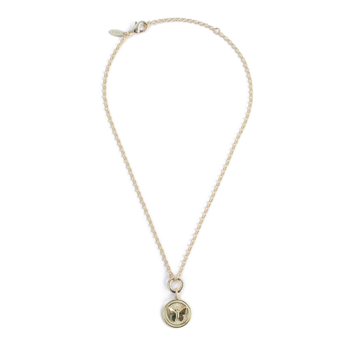 Iris Poydras Necklace With Mini Butterfly Pendant Necklaces by Rahya Jewelry Design – Don't Panic Shoes