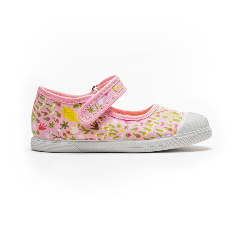 Isabel Pink Floral Adjustable Velcro Non Slip Rubber Shoes fashion by Childrenchic – Don't Panic Shoes