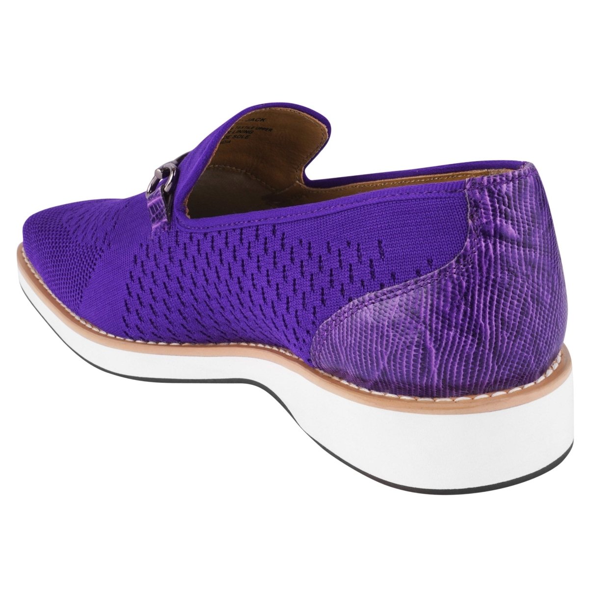 Jack Mens Leather Textile Casual Loafers Shoes by Libertyzeno – Don't Panic Shoes