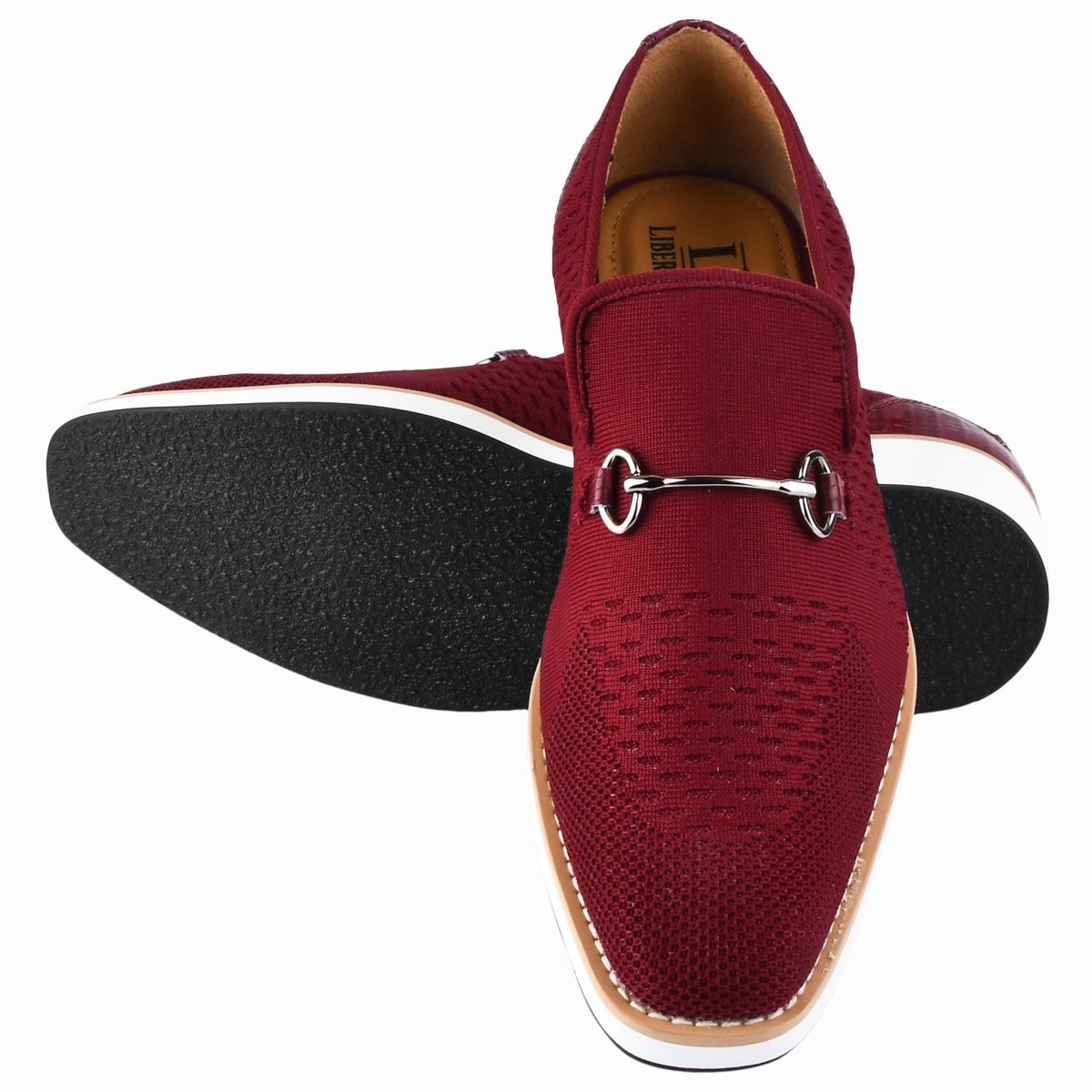 Jack Mens Leather Textile Casual Loafers Shoes by Libertyzeno – Don't Panic Shoes