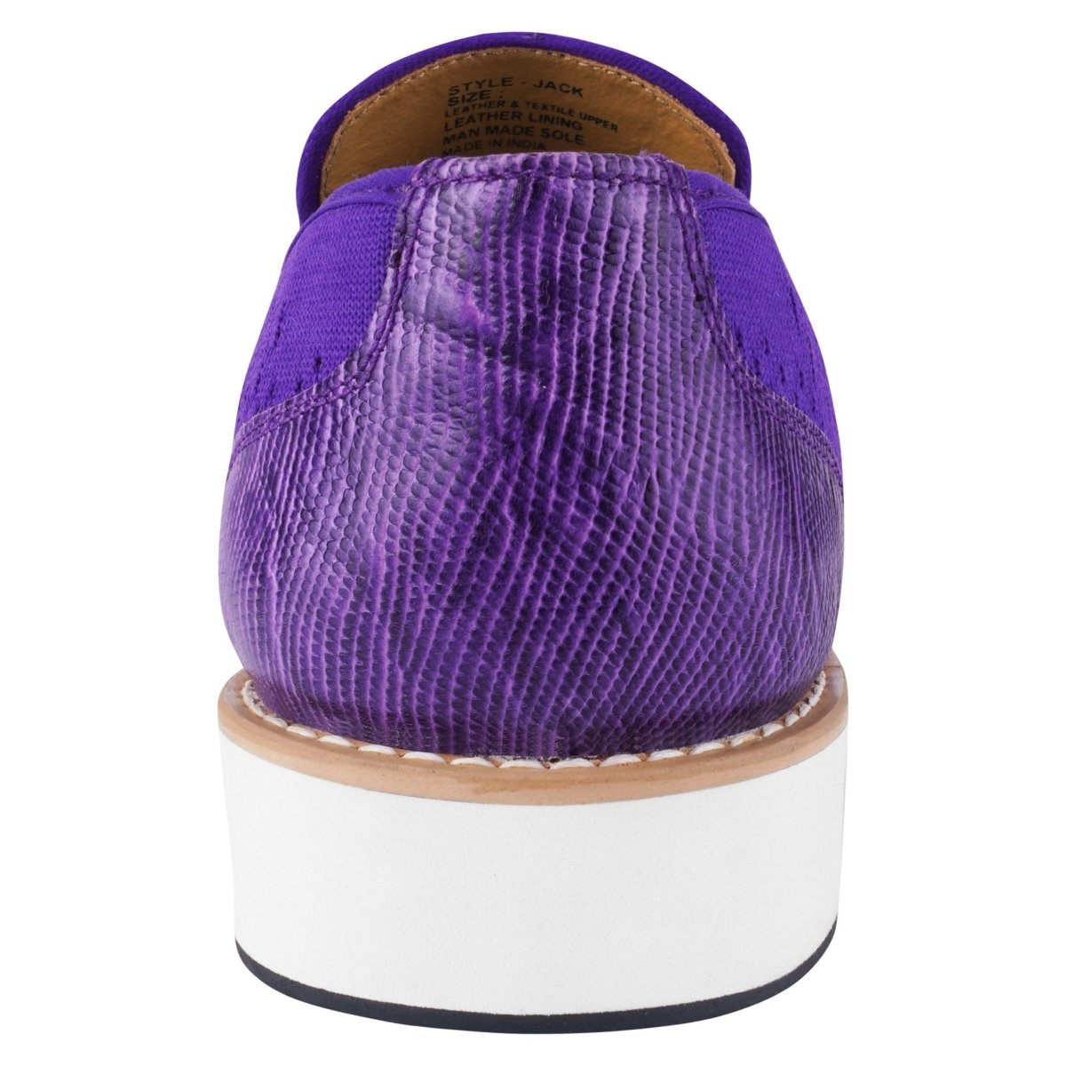 Jack Mens Leather Textile Casual Loafers Shoes by Libertyzeno – Don't Panic Shoes