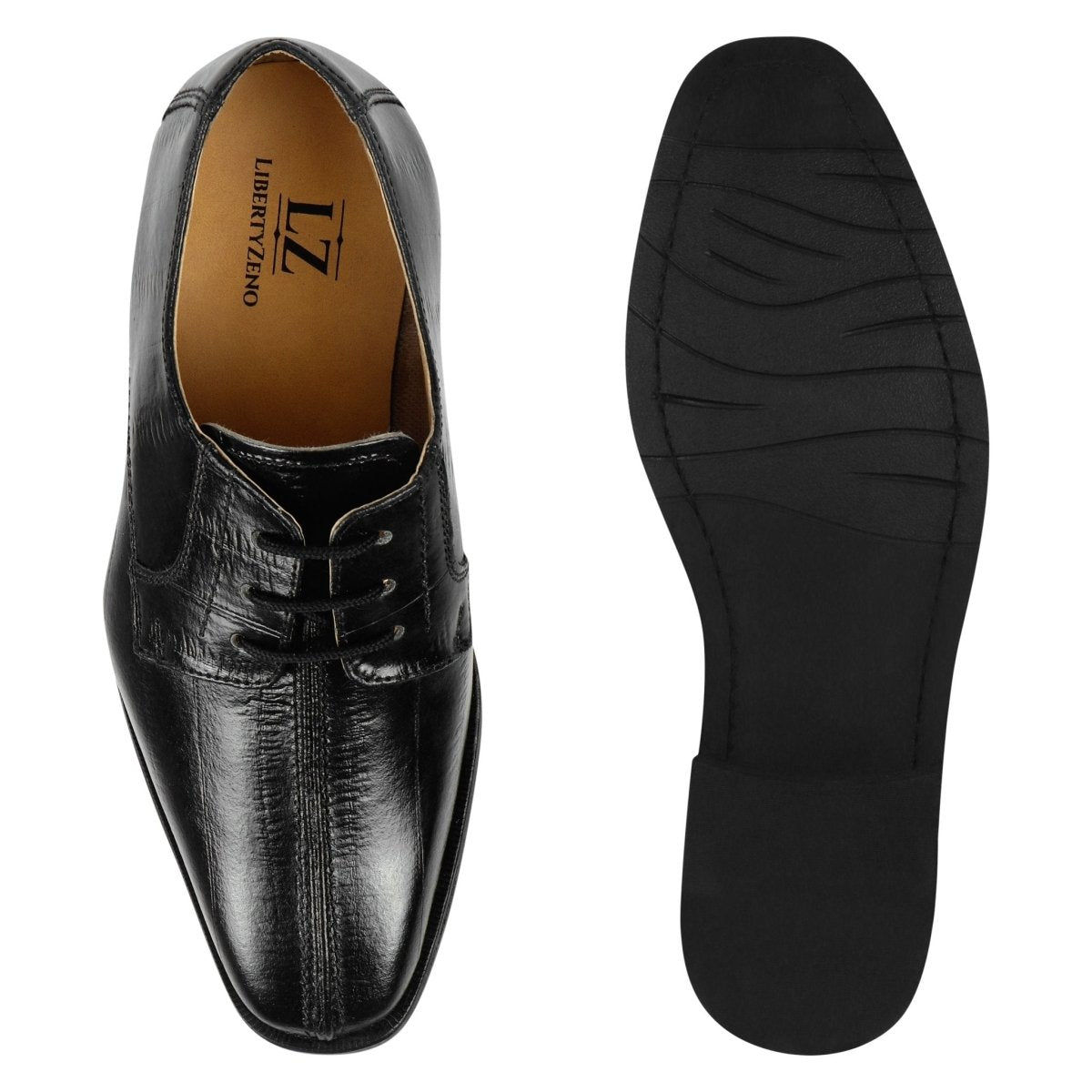 Jammy Leather Oxford Style Dress Shoes Shoes by Libertyzeno – Don't Panic Shoes