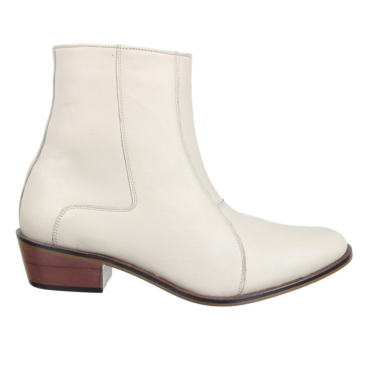 Jazzy Jackman Leather Ankle Length Boots For Men Boots by Libertyzeno – Don't Panic Shoes