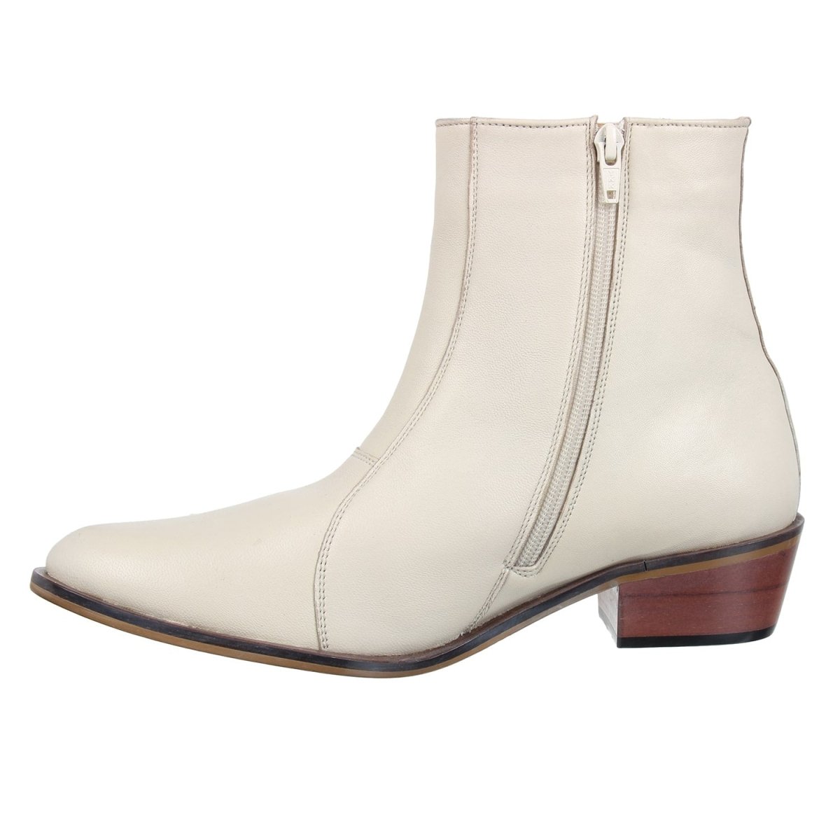 Jazzy Jackman Leather Ankle Length Boots For Men Boots by Libertyzeno – Don't Panic Shoes