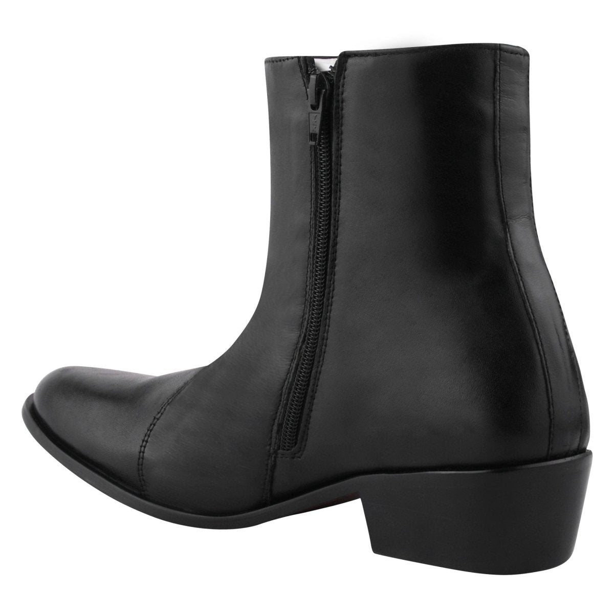 Jazzy Jackman Leather Ankle Length Boots For Men Boots by Libertyzeno – Don't Panic Shoes