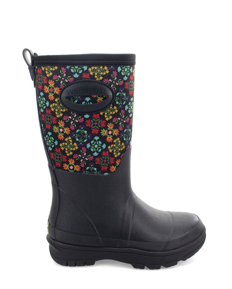 Jewel Women’S Neoprene Vegan Fur Mid Boot Black Cold Weather Snow Boots by Western Chief Women's – Don't Panic Shoes