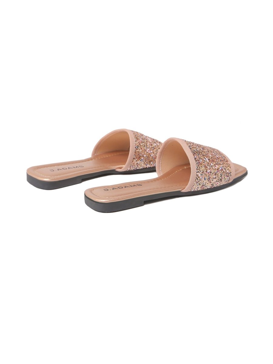 Jezel | Gold Sandals by J.Adams – Don't Panic Shoes