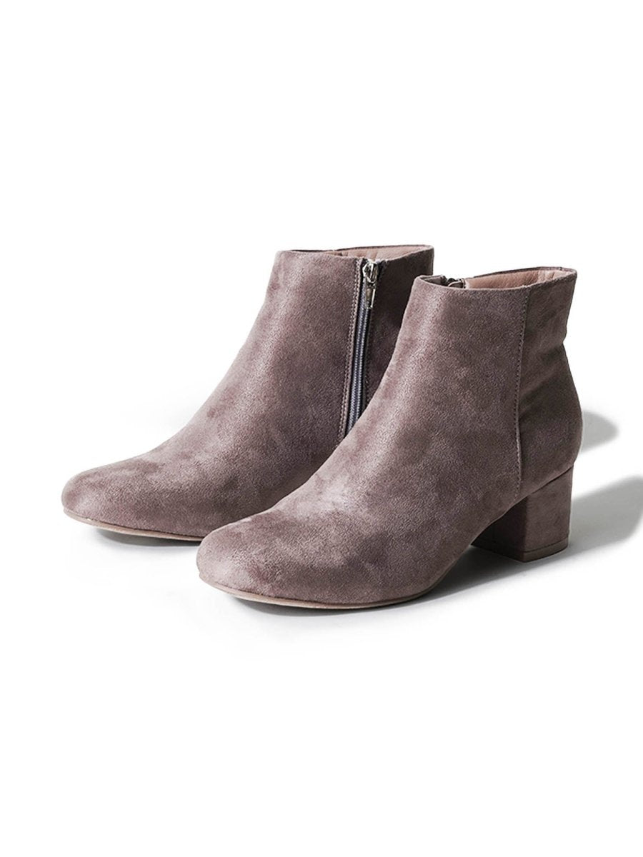 Jody | Taupe Booties by J.Adams – Don't Panic Shoes