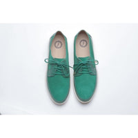 Thumbnail for Johnny Famous Bally Style Park West Men’s Green Suede