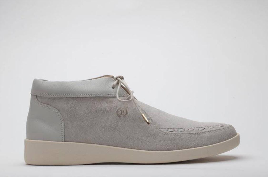 Men\'s white Bally leather and suede shoes s-l400.jpg main image 2