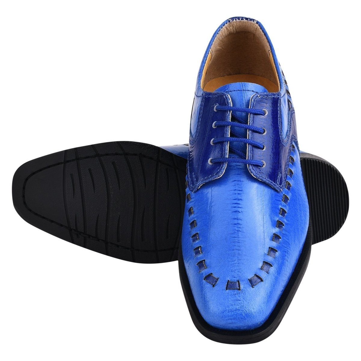 Kevin Leather Oxford Style Lace Up Dress Shoes Shoes by Libertyzeno – Don't Panic Shoes