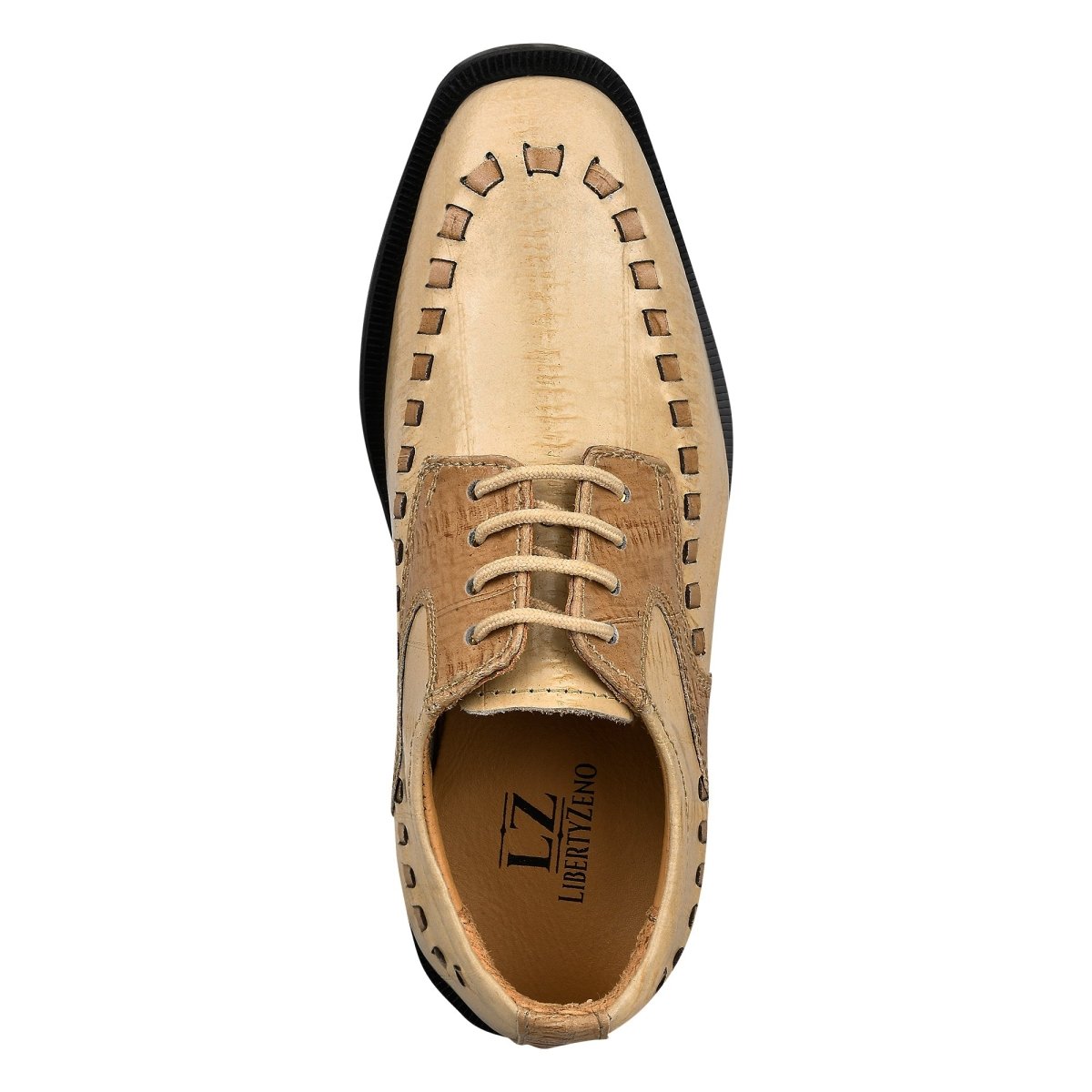 Kevin Leather Oxford Style Lace Up Dress Shoes Shoes by Libertyzeno – Don't Panic Shoes
