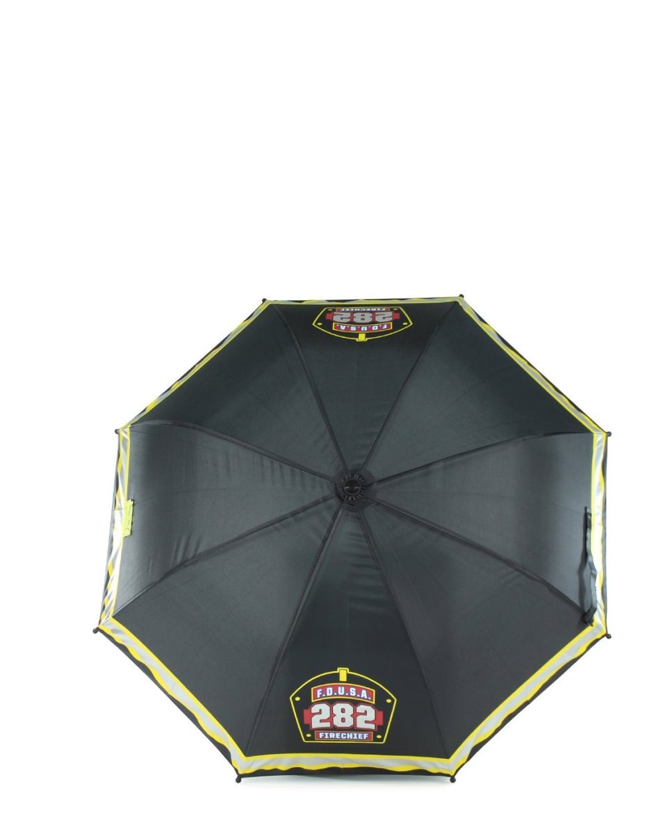 Kids 282 F.D.U.S.A. Firechief Umbrella - Black Umbrellas by Western Chief Kids' – Don't Panic Shoes