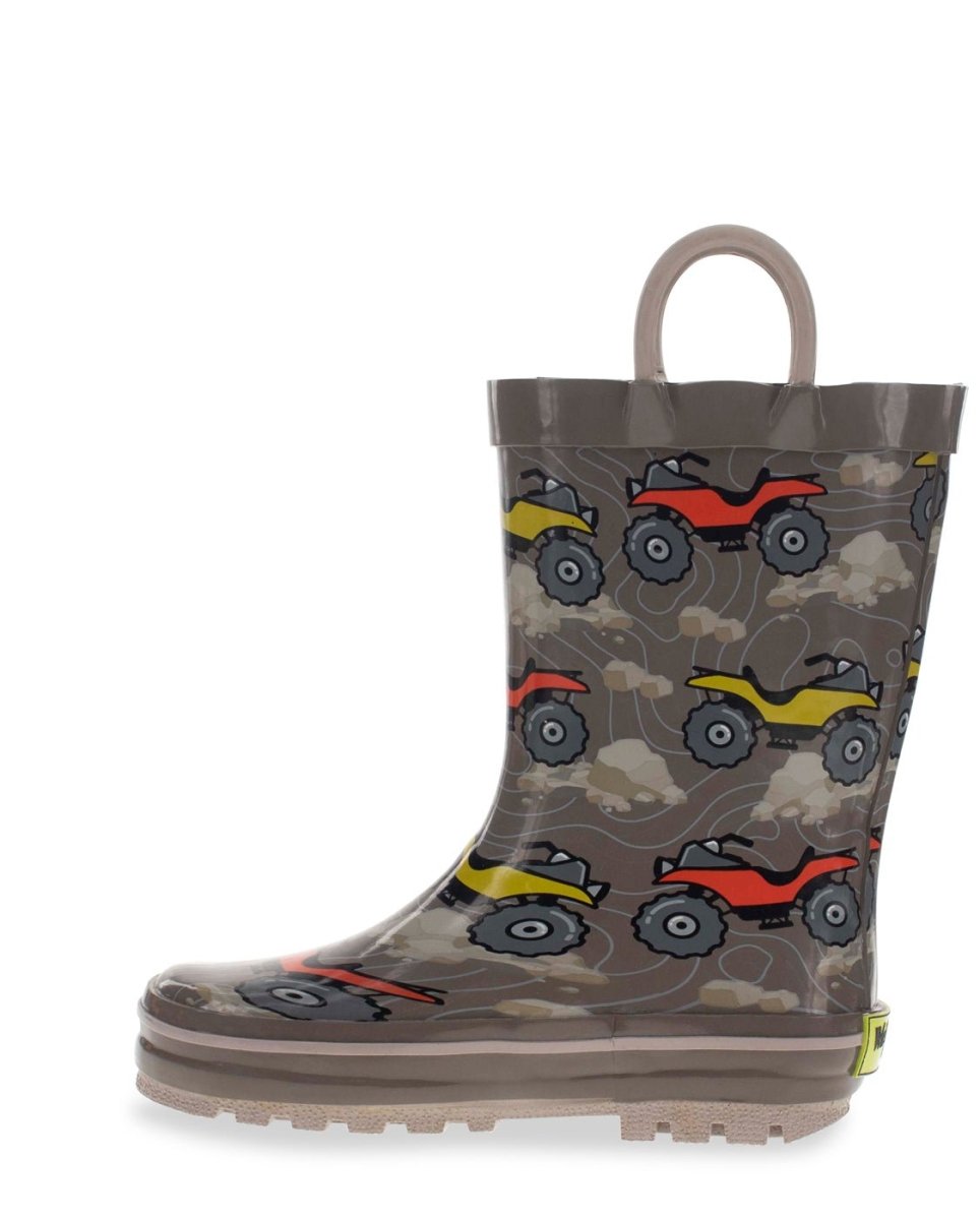 Kids 4 - Wheeler Rain Boot - Brown Rain Boots by Western Chief Kids' Sale – Don't Panic Shoes