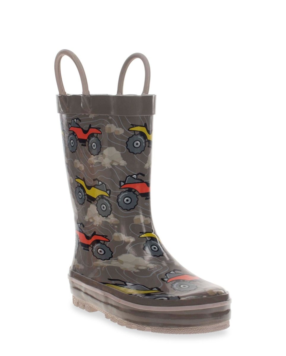 Kids 4 - Wheeler Rain Boot - Brown Rain Boots by Western Chief Kids' Sale – Don't Panic Shoes