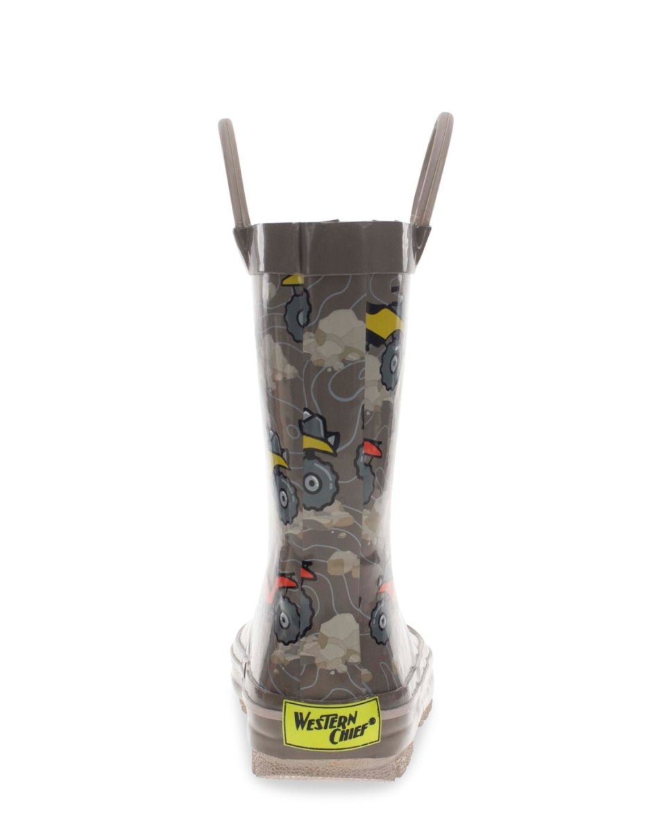 Kids 4 - Wheeler Rain Boot - Brown Rain Boots by Western Chief Kids' Sale – Don't Panic Shoes