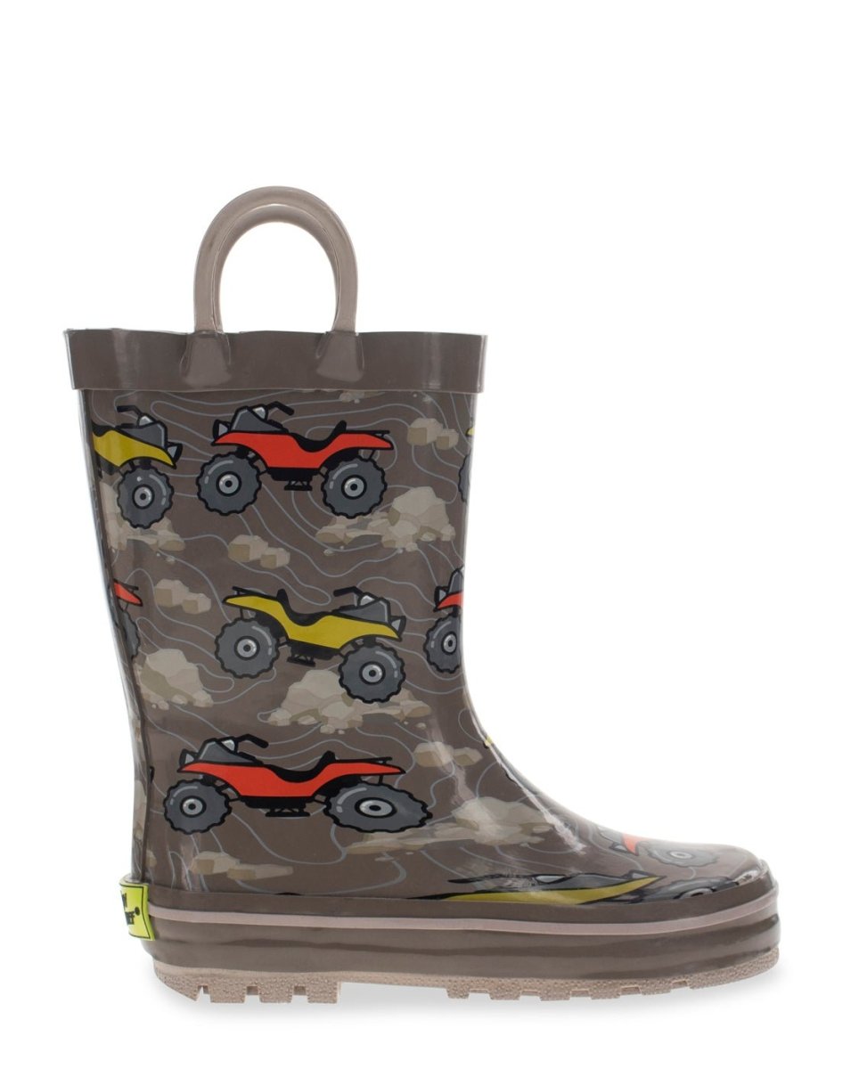 Kids 4 - Wheeler Rain Boot - Brown Rain Boots by Western Chief Kids' Sale – Don't Panic Shoes