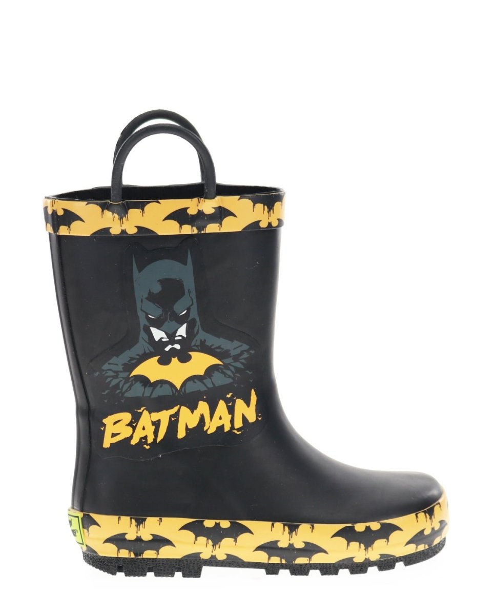 Kids Batman Grunge Rain Boot - Black Rain Boots by Western Chief Kids' Sale – Don't Panic Shoes