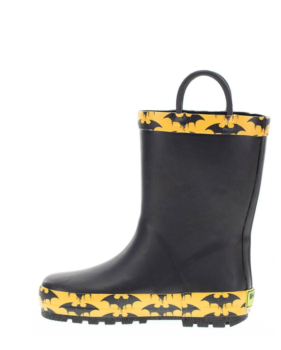 Kids Batman Grunge Rain Boot - Black Rain Boots by Western Chief Kids' Sale – Don't Panic Shoes