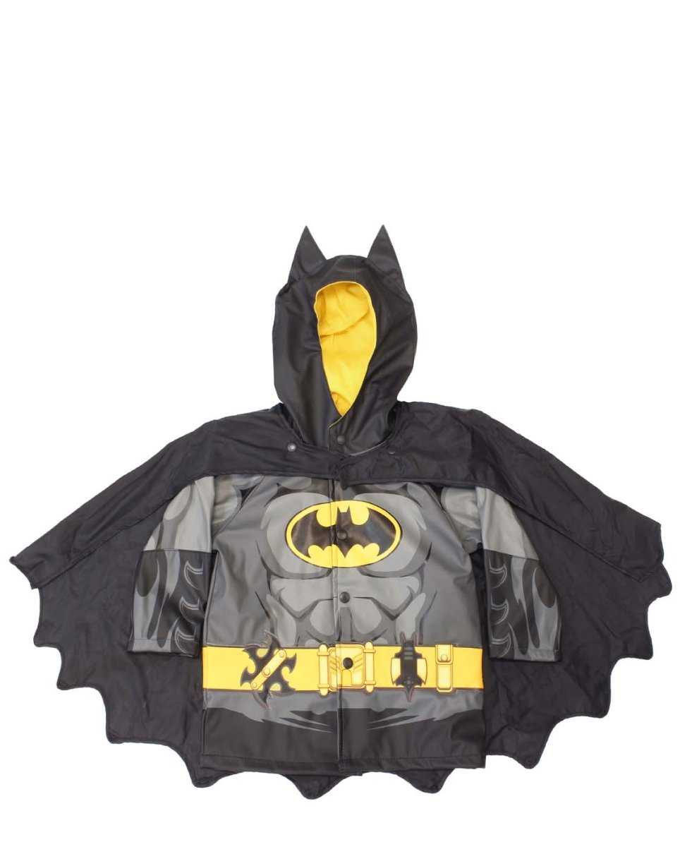 Kids Batman Raincoat - Black Rain Coats by Western Chief Kids' – Don't Panic Shoes