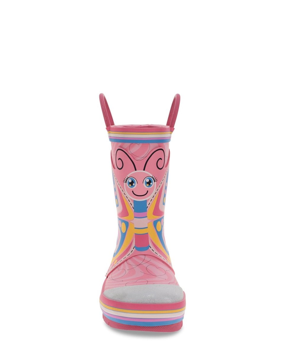 Kids Bella Butterfly Rain Boot - Pink Rain Boots by Western Chief Kids' – Don't Panic Shoes