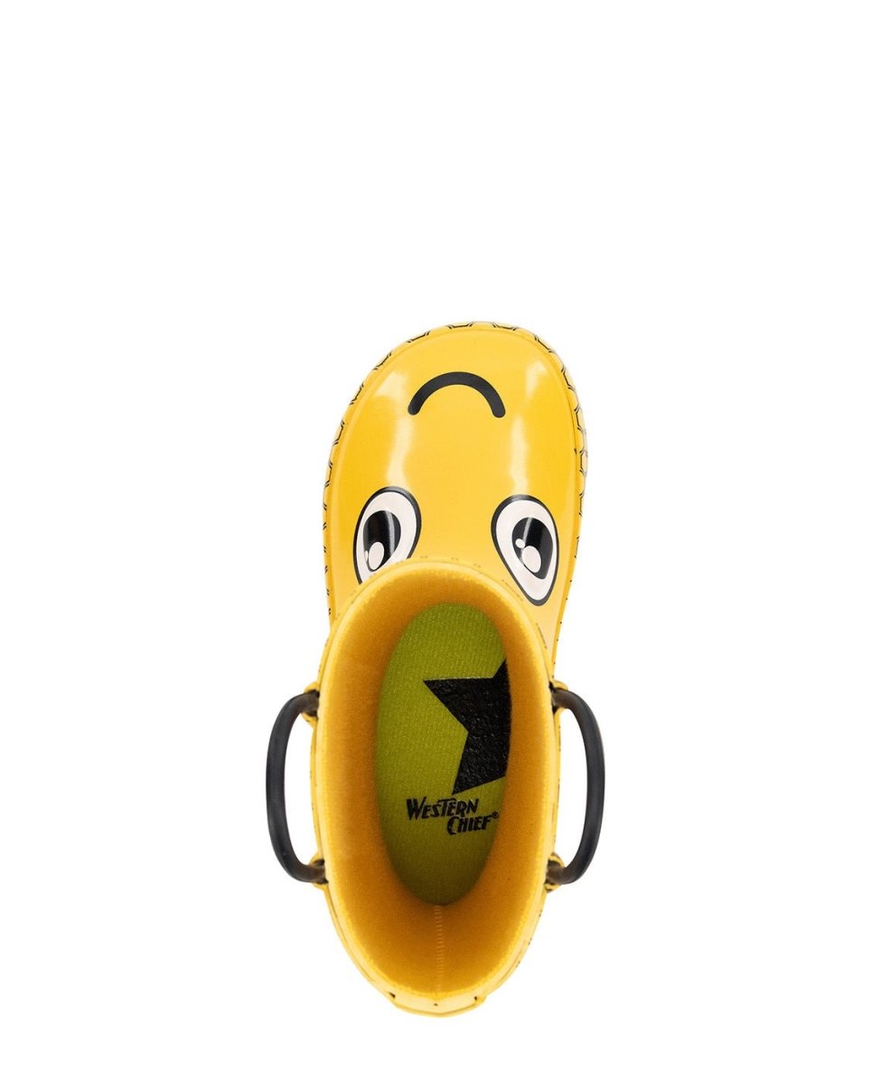 Kids Buzzy Bee Rain Boot - Yellow Rain Boots by Western Chief Kids' Sale – Don't Panic Shoes