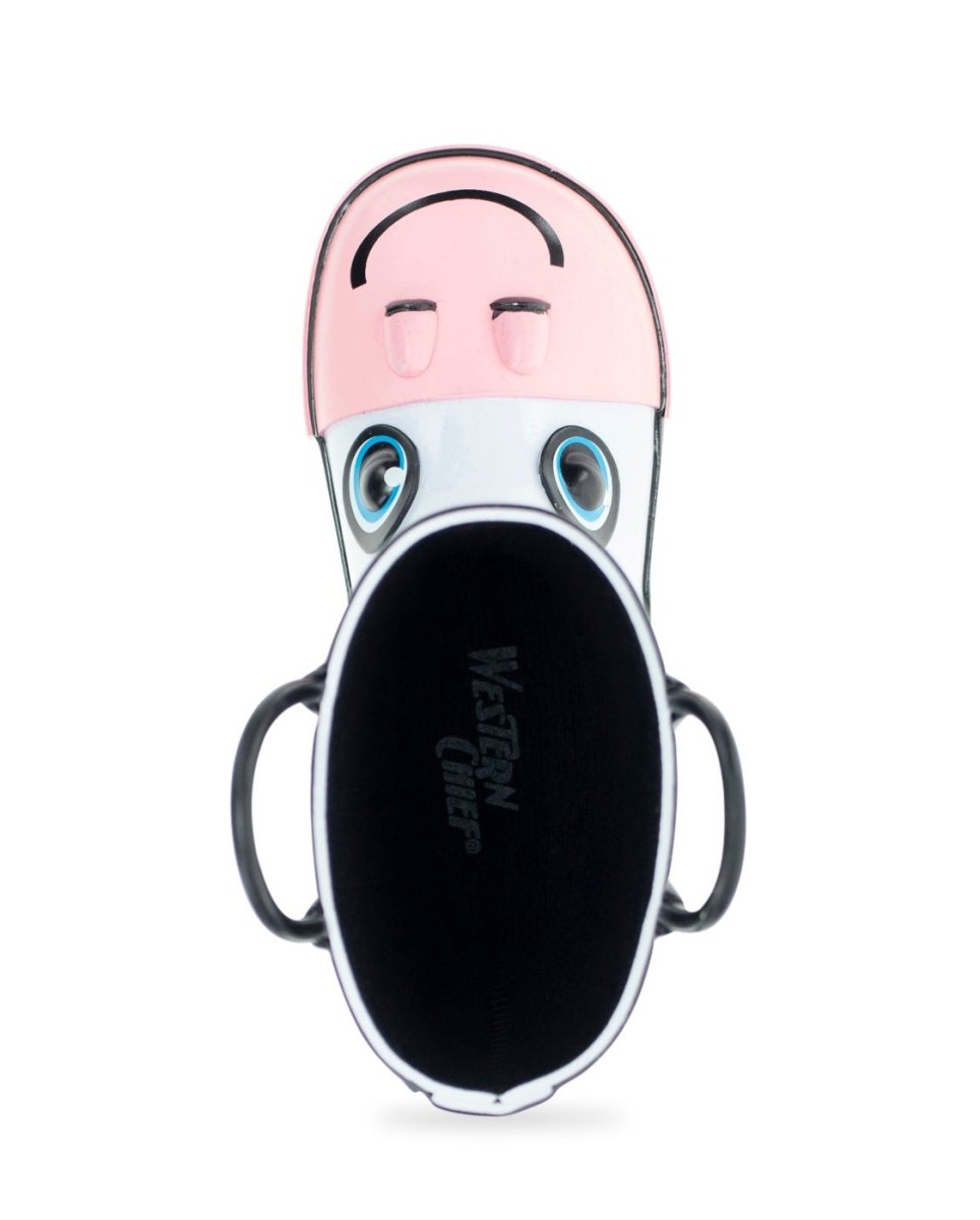 Kids Colbie Cow Rain Boot - Black Rain Boots by Western Chief Kids' – Don't Panic Shoes