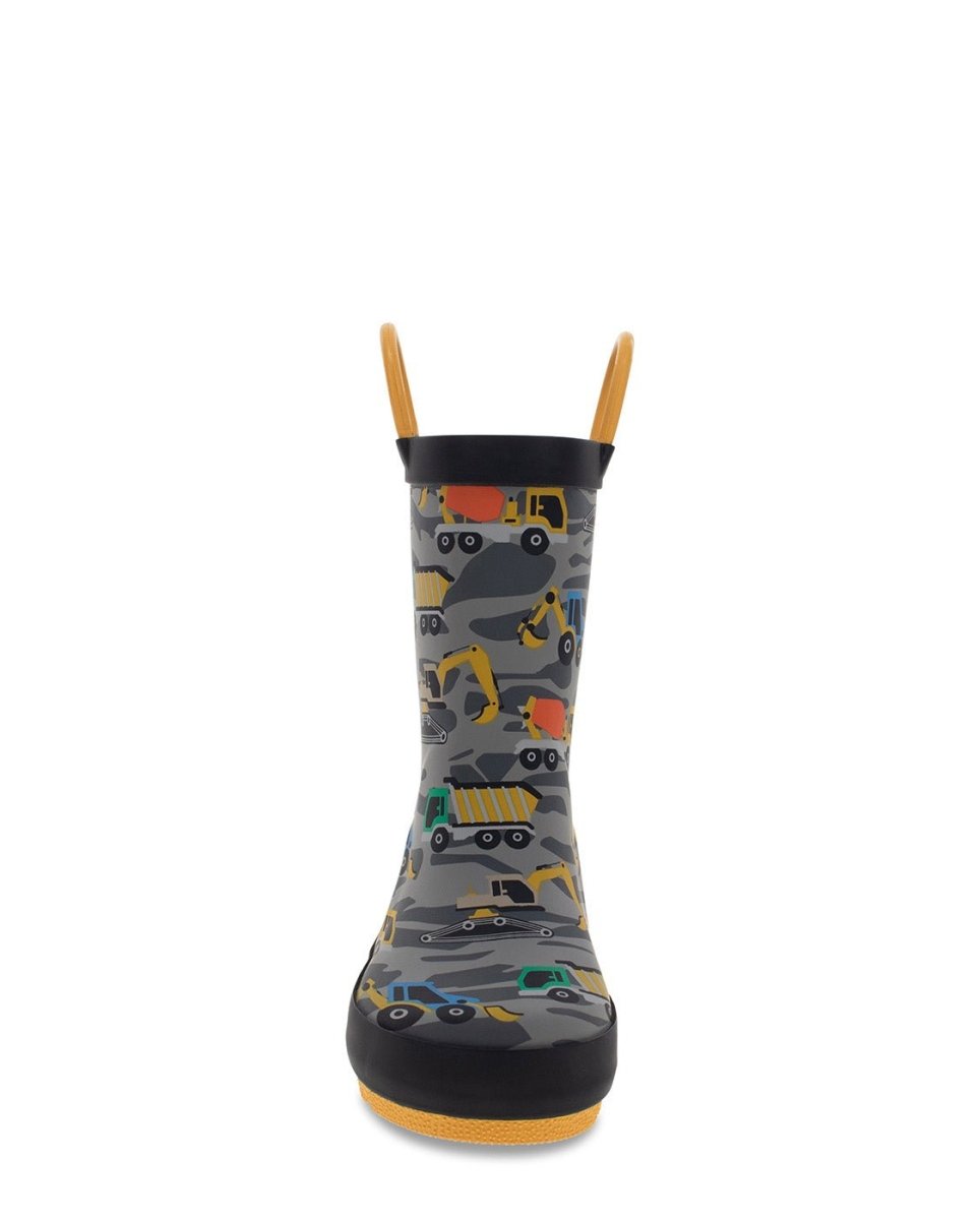 Kids Construction Rain Boot - Gray Rain Boots by Western Chief Kids' – Don't Panic Shoes