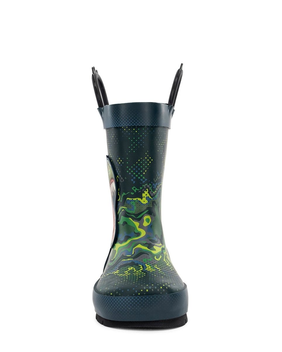 Kids Digital Dino Rain Boot - Navy Blue Rain Boots by Western Chief Kids' – Don't Panic Shoes