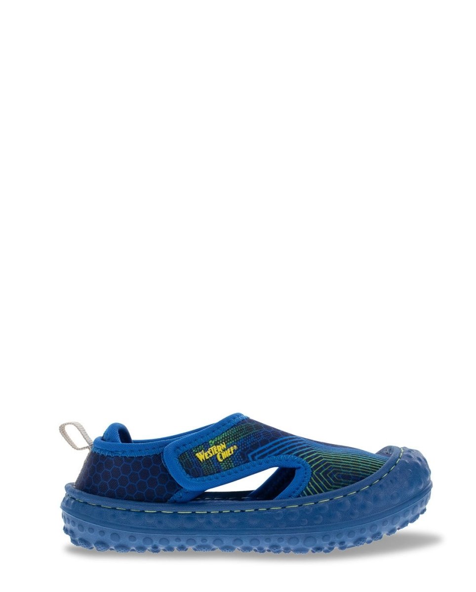 Kids Discover Sandal - Blue Sandals by Western Chief Kids' Sale – Don't Panic Shoes
