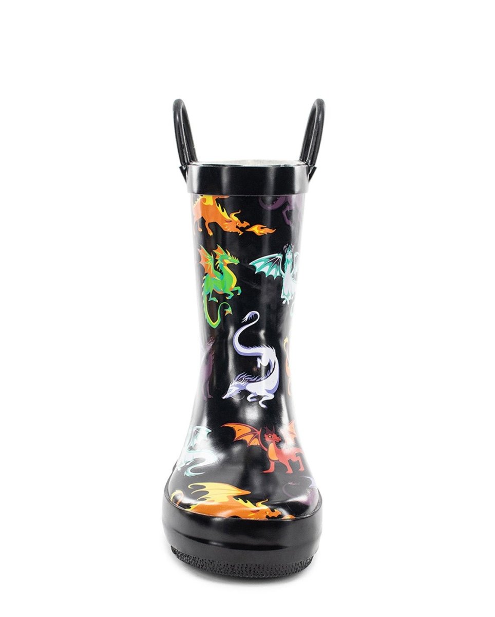 Kids Dragon Rain Boot - Black Rain Boots by Western Chief Kids' Sale – Don't Panic Shoes