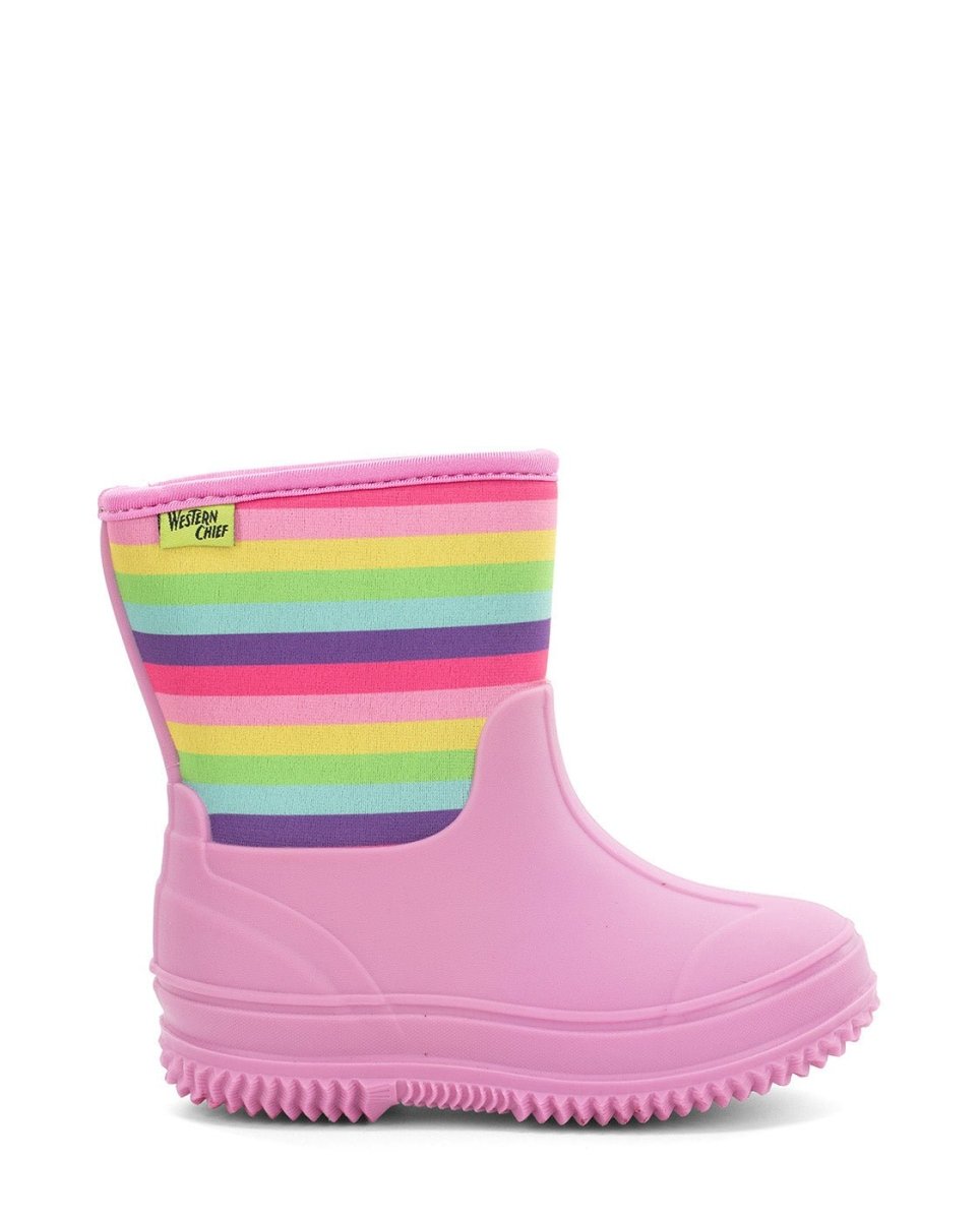 Kids Freestyle Neoprene Cold Weather Boot - Pink Snow Boots by Western Chief Kids' – Don't Panic Shoes