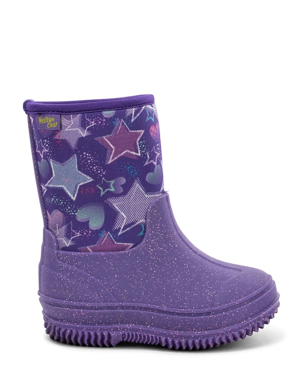 Kids Freestyle Neoprene Cold Weather Boot - Purple Snow Boots by Western Chief Kids' – Don't Panic Shoes