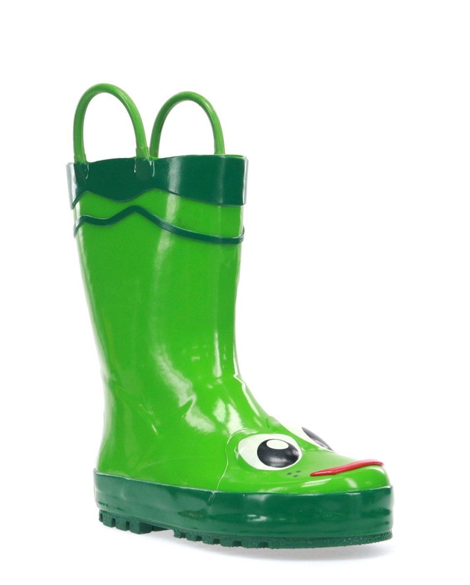 Kids Fritz Frog Rain Boot - Green Rain Boots by Western Chief Kids' – Don't Panic Shoes