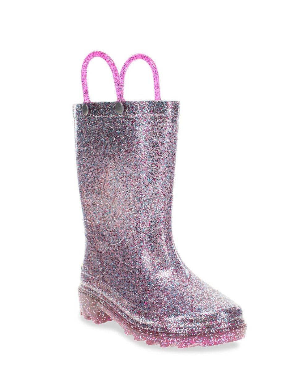 Kids Glitter Lighted Rain Boot - Multi Rain Boots by Western Chief Kids' – Don't Panic Shoes