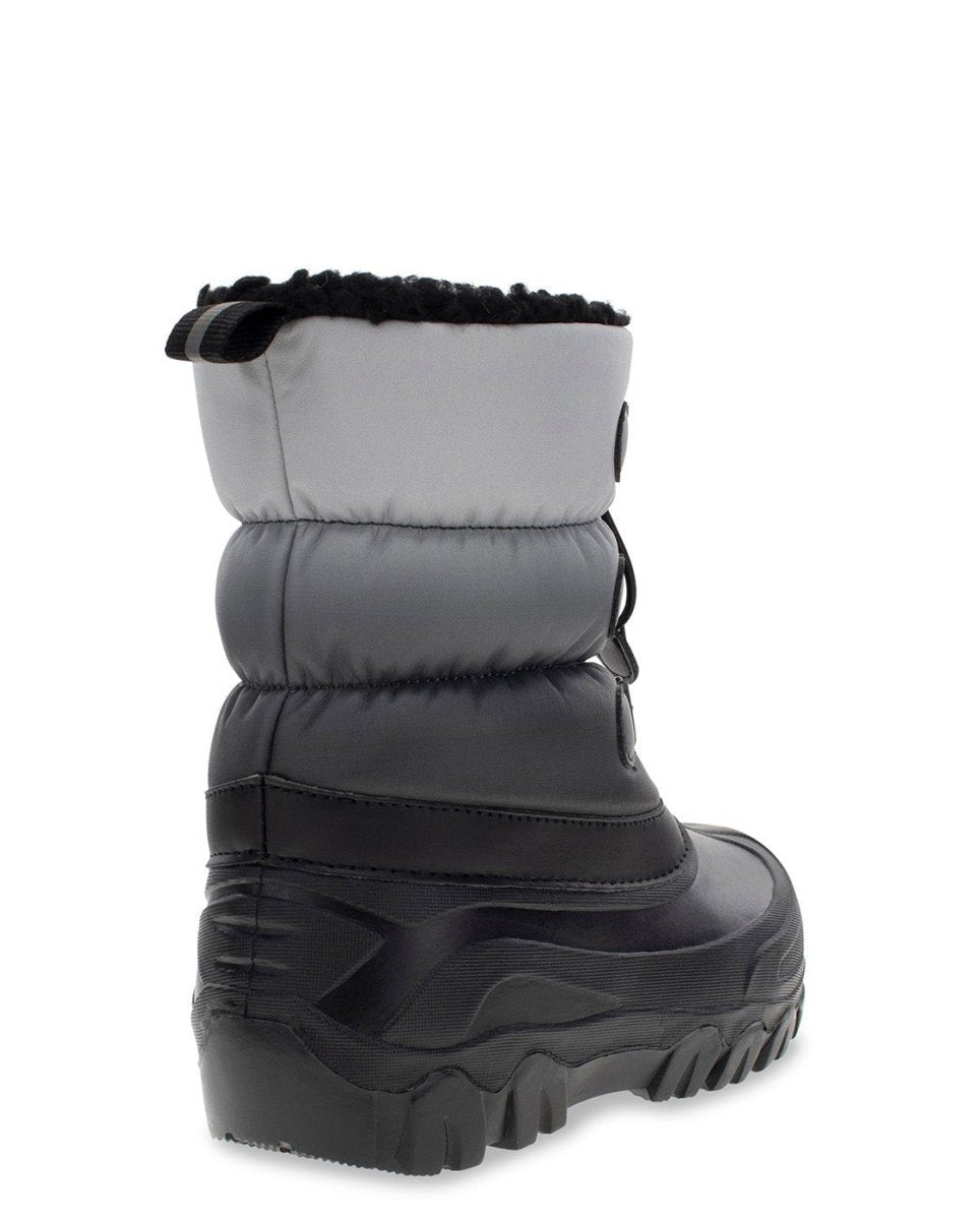 Kids Gray Ombre Faux Fur Snow Boot - Gray Snow Boots by Western Chief Kids' – Don't Panic Shoes