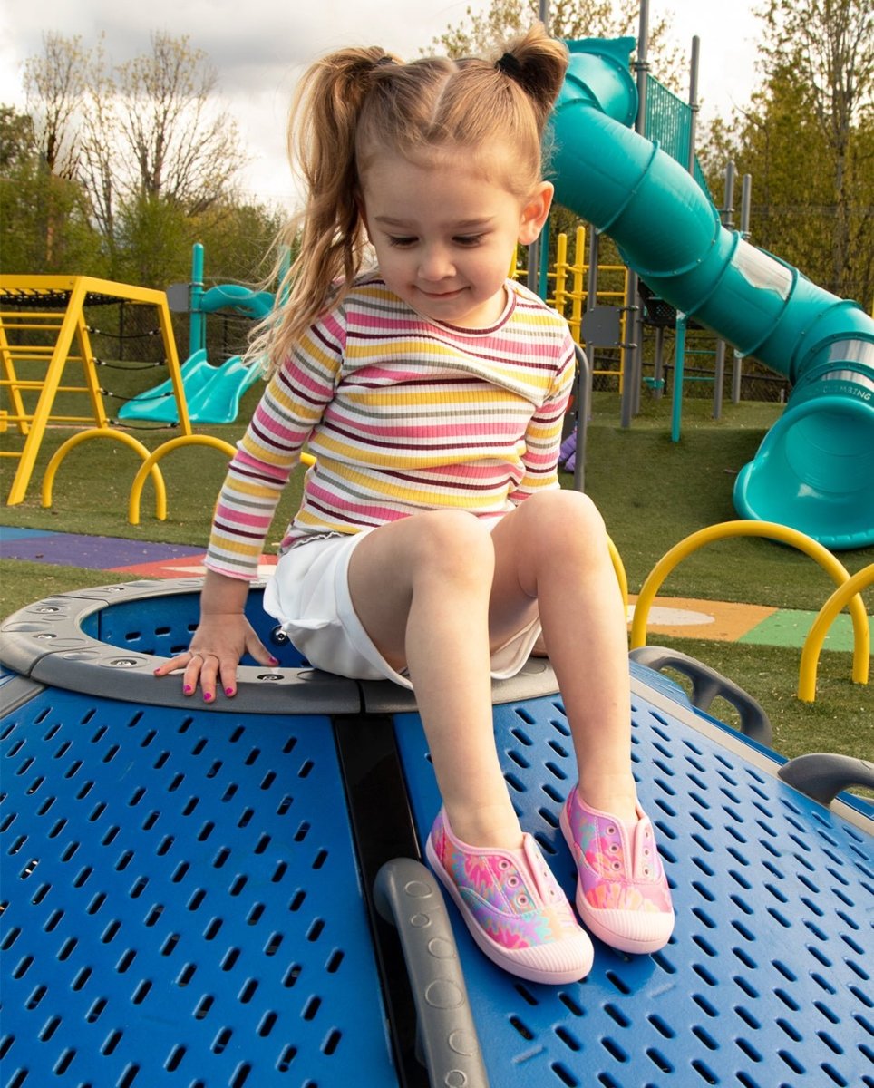 Kids Jetty Tie Dye Slip On - Pink Sneakers by Western Chief Kids' Sale – Don't Panic Shoes