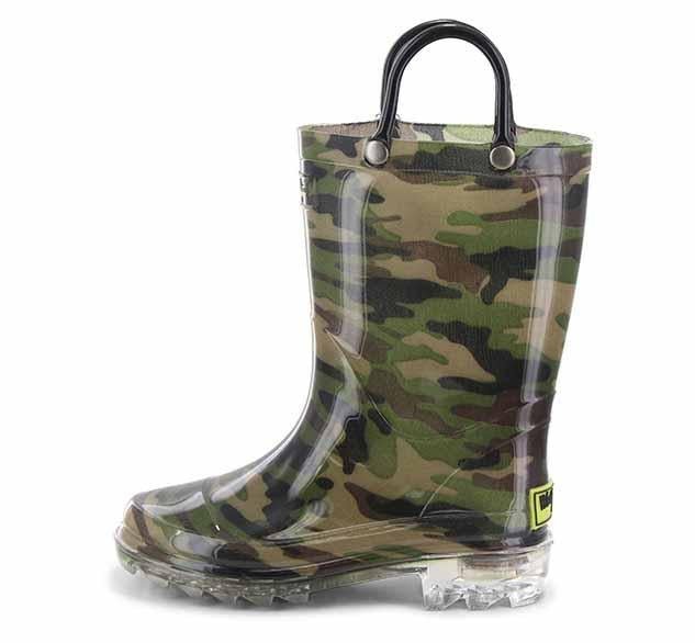 Kids Lighted Rain Boot - Camo Rain Boots by Western Chief Kids' – Don't Panic Shoes