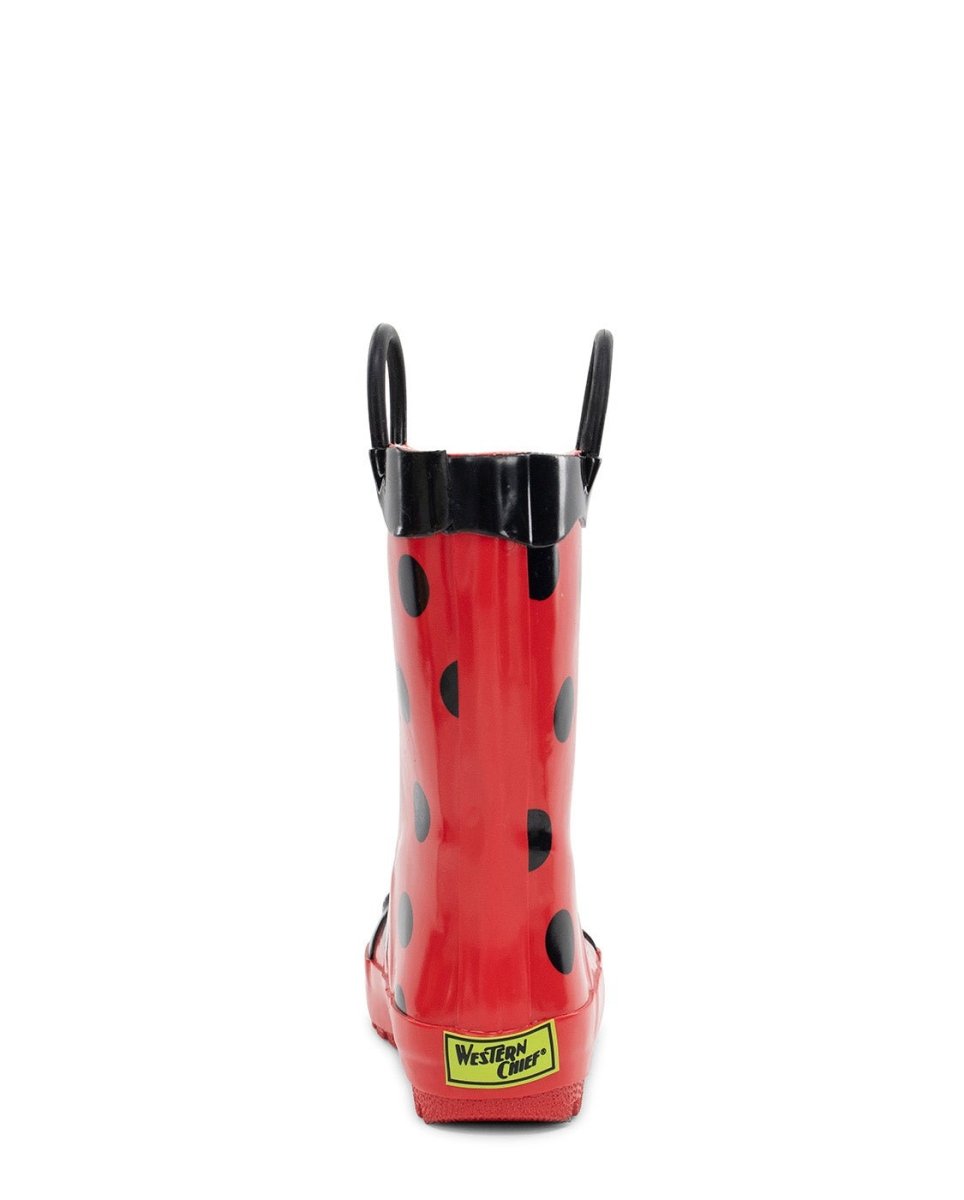 Kids Lucy Ladybug Rain Boot - Red Rain Boots by Western Chief Kids' – Don't Panic Shoes