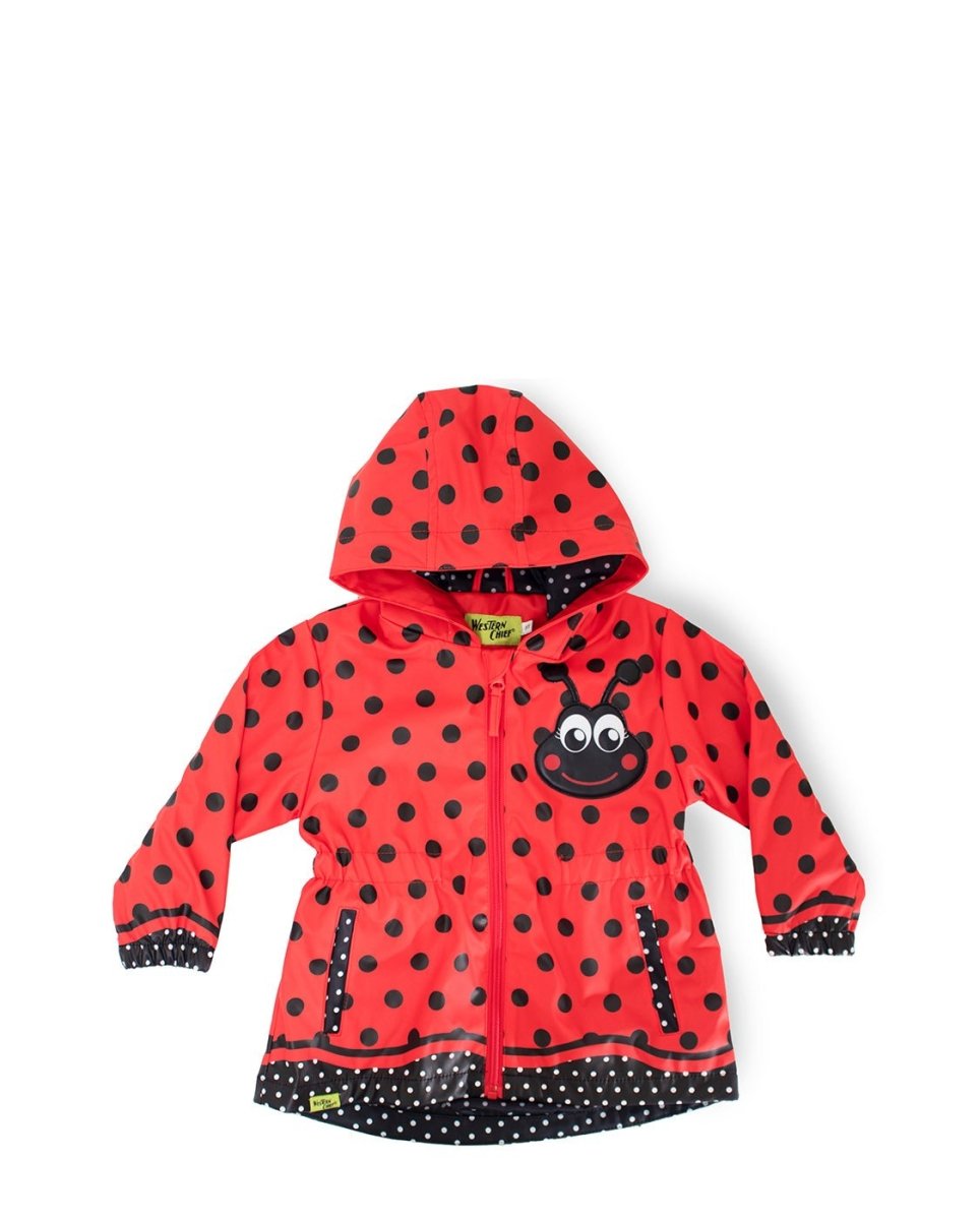 Kids Lucy Ladybug Raincoat - Red Rain Coats by Western Chief Kids' – Don't Panic Shoes