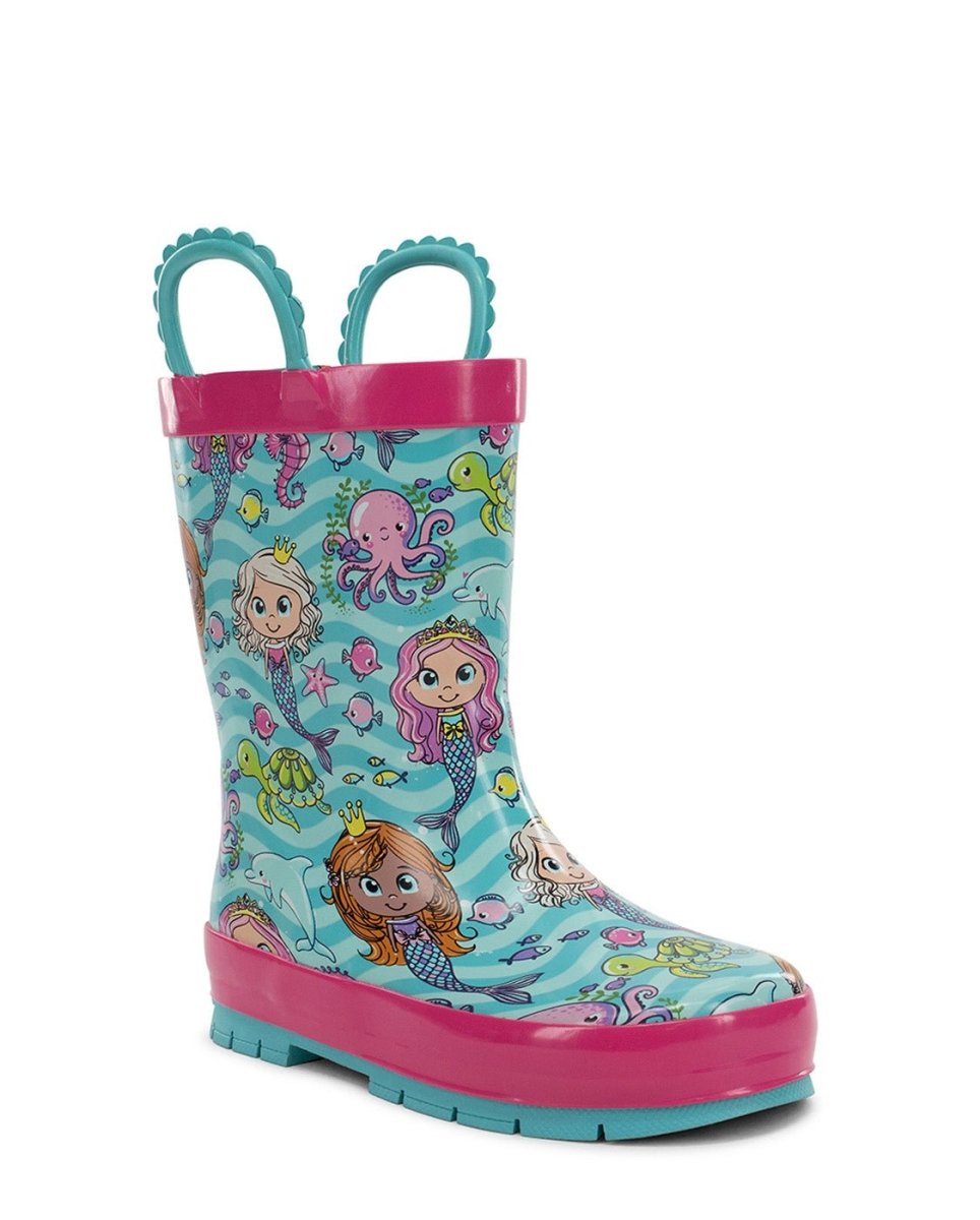 Kids Mermaid Magic Rain Boot - Aqua Rain Boots by Western Chief Kids' Sale – Don't Panic Shoes