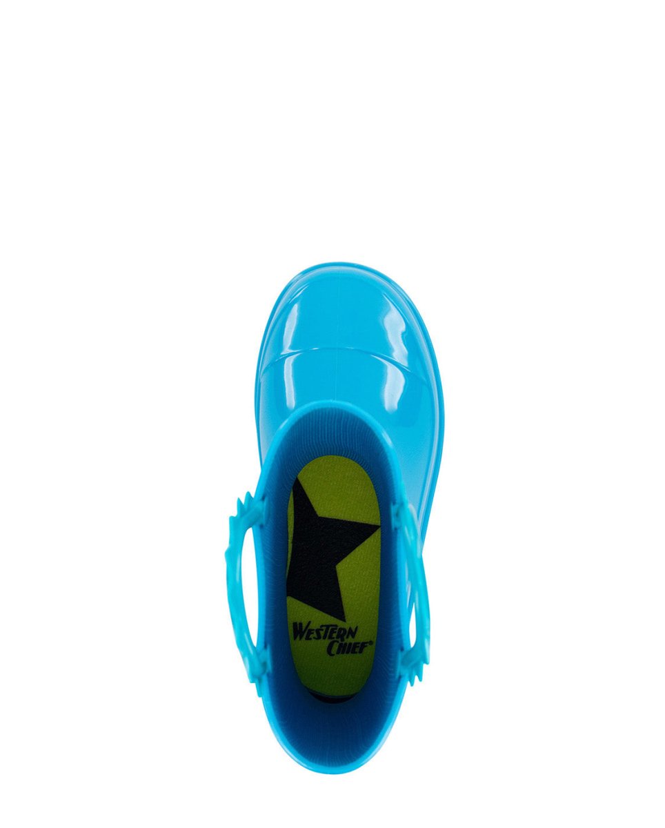 Kids Neon Rain Boot - Neon Blue Rain Boots by Western Chief Kids' – Don't Panic Shoes