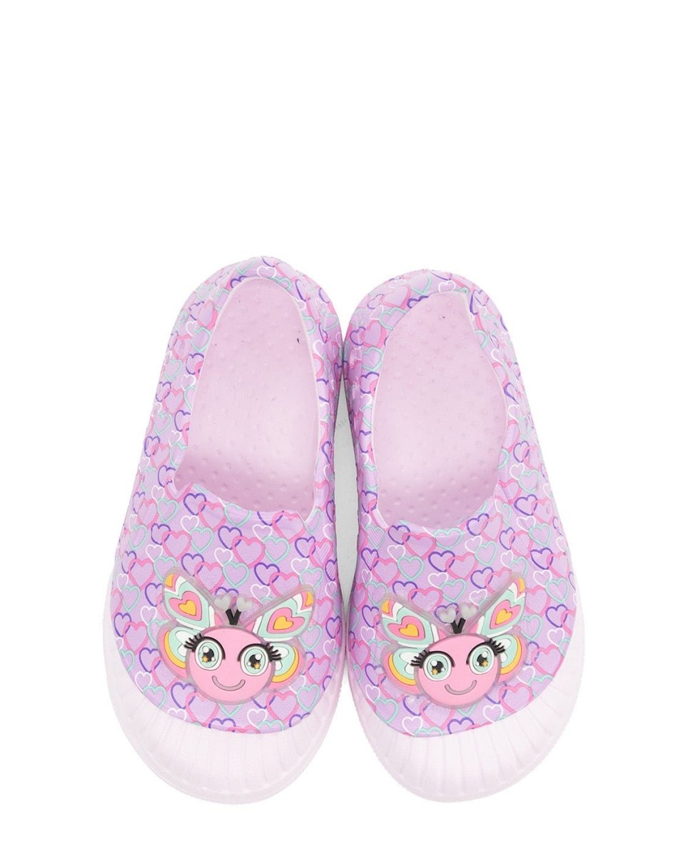 Kids Parker Butterfly Slip On - Lilac Sandals by Western Chief Kids' – Don't Panic Shoes